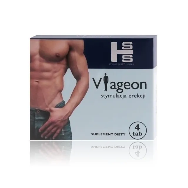 Капсули для підвищення потенції у чоловіків Sexual Health Series Viageon, 4 шт