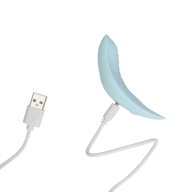 Вибратор в трусики Loveline Arctic Blue, 8.5 см (голубой)