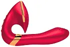 Shunga Soyo - Wibrator, Crimson, 17 cm
