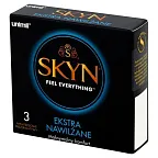 Презервативи Unimil Skyn Ekstra Nawilżane безлатексні, 3 шт.