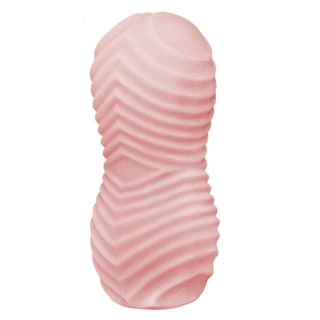 Двусторонний мастурбатор Lola Games Marshmallow Fuzzy (розовый)