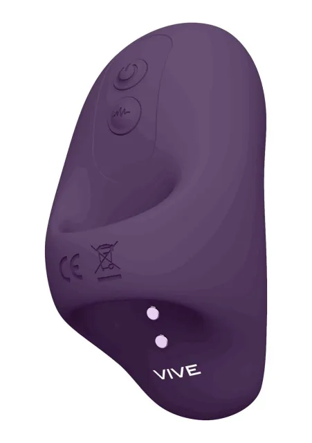Вібратор на палець Vive Hana, 8.6 см (фіолетовий)