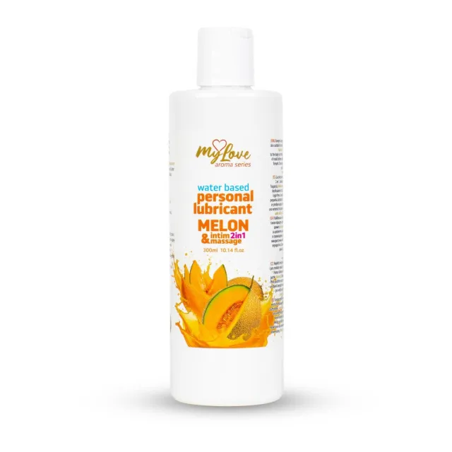 Лубрикант MyLove Aroma Series Intim&Massage 2in1 Melon, 300 мл