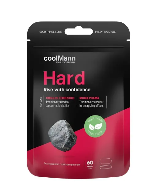 Таблетки для эрекции Cobeco CoolMann Hard, 60 шт