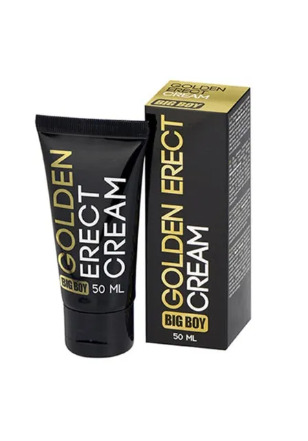 Крем для ерекції Big Boy Golden Erect, 50 мл