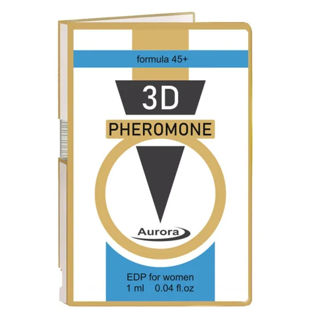 Aurora 3D Pheromone 45+ - Perfumy damskie z feromonami, 1 ml