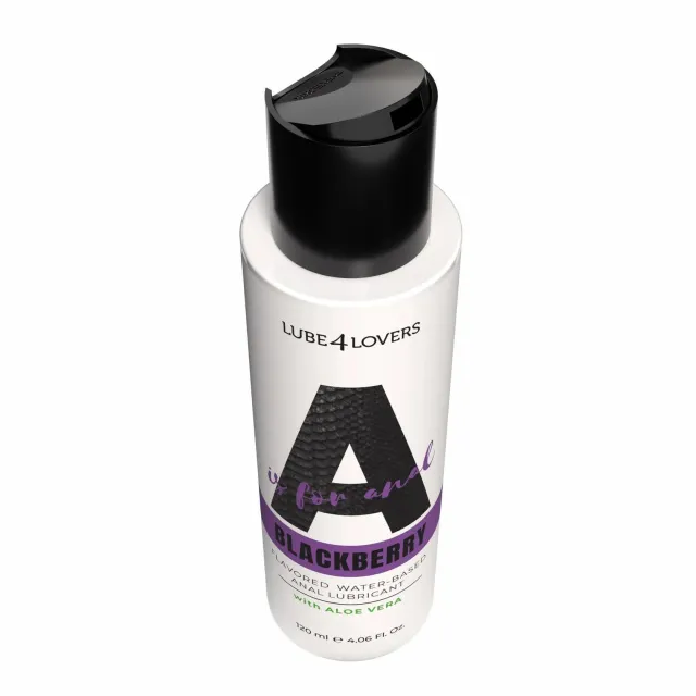 Lube4lovers A is for Anal Blackberry - Lubrykant analny, Jeżyna, 120 ml