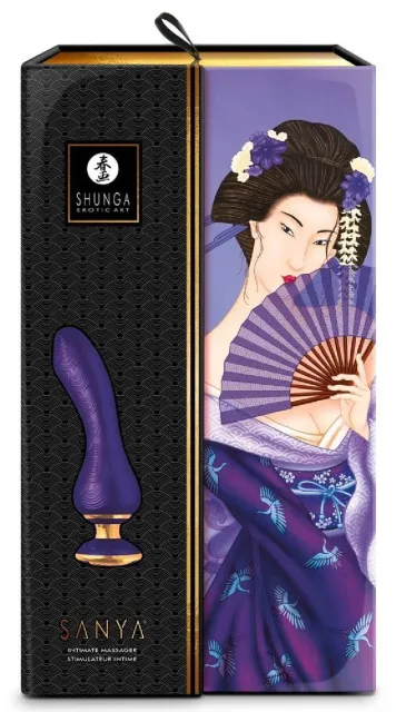 Вібратор Shunga Sanya Intimate, 18,5 см (фіолетовий)