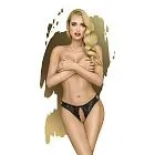 Трусики Penthouse Lingerie Naughty Valentine, L/XL (черный)
