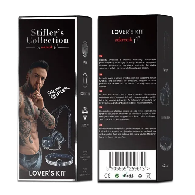 BDSM набір Stifler's Collection Lover's Kit (чорний)