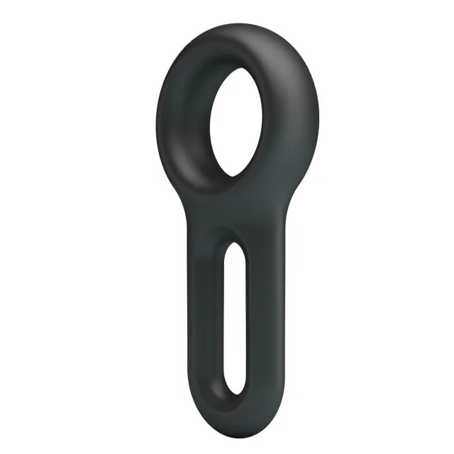 Эрекционное кольцо Crazy Bull Oniel Penis Ring, 9.5 см (черный)