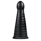 Easytoys Devil Dog Butt Plug - Korek analny, Czarny, 25, 9 cm