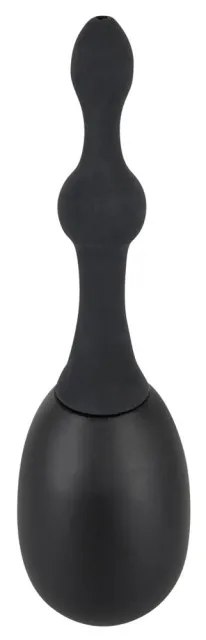 Анальний душ Black Velvets Douche Small, 14 см (черный)