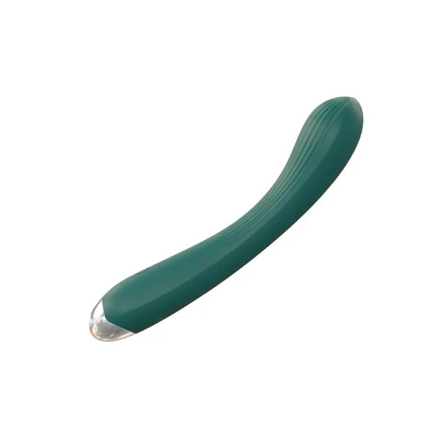 Вибратор B - Series Cute G Spot, 20 см (зеленый)