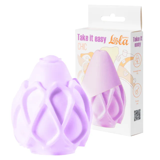 Мастурбатор яйцо Lola Games Take it Easy Chic (фиолетовый)
