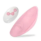 Вібратор для клітора Boss Series Strap On Vibrator 01 (світло-рожевий)