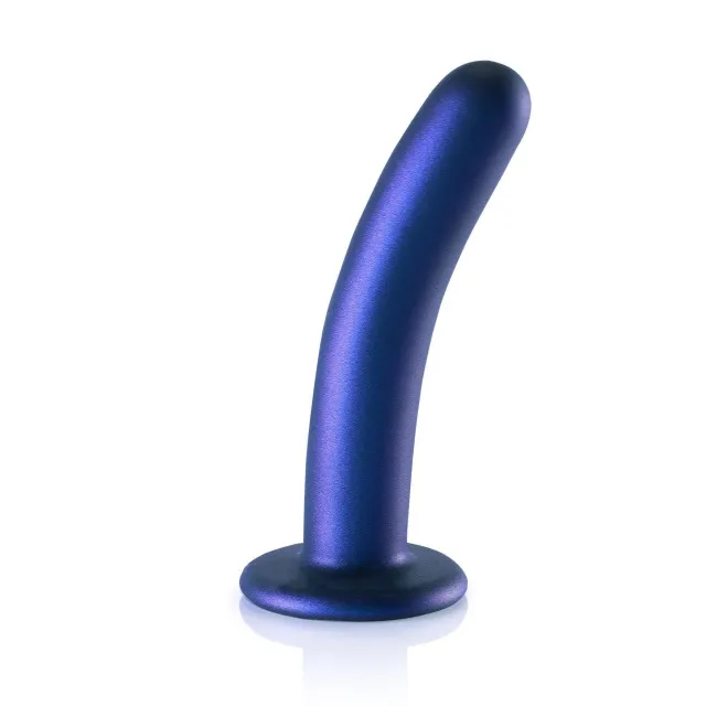 Фаллоимитатор Ouch! Smooth G-Spot Dildo 6'', 15 см (синий)