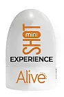 Alive Mini Shot Experience - Masturbator, W kolorze cielistym, 8, 5 cm
