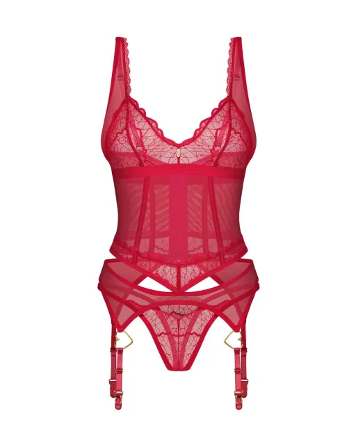 Obsessive Cupide Desir - Komplet, XXL/XXXL