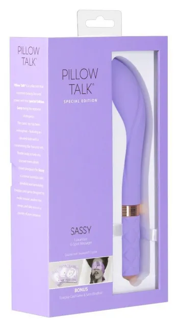 Вібратор Pillow Talk Sassy Special Edit, 20 см (фіолетовий)