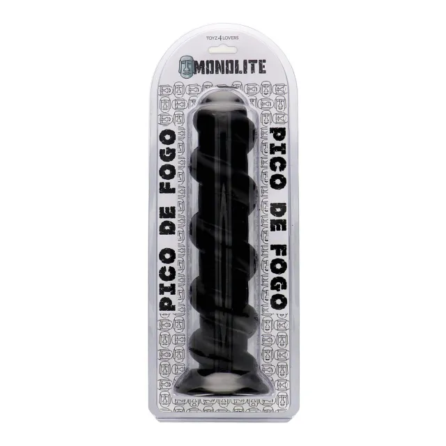 Toyz4lovers Pico De Fogo - Korek analny do fistingu, Czarny, 32 cm