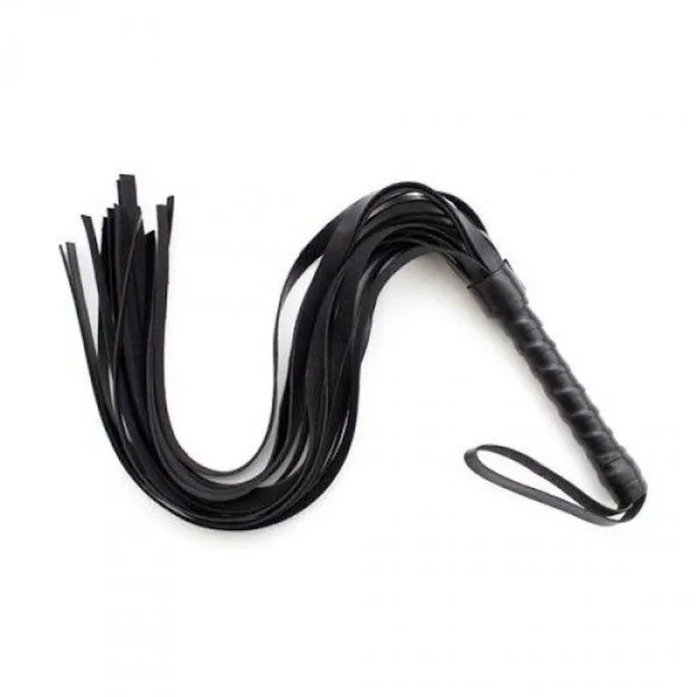 Флогер Toyz4lovers Frusta a frange Squash Whip, 45 см (черный)