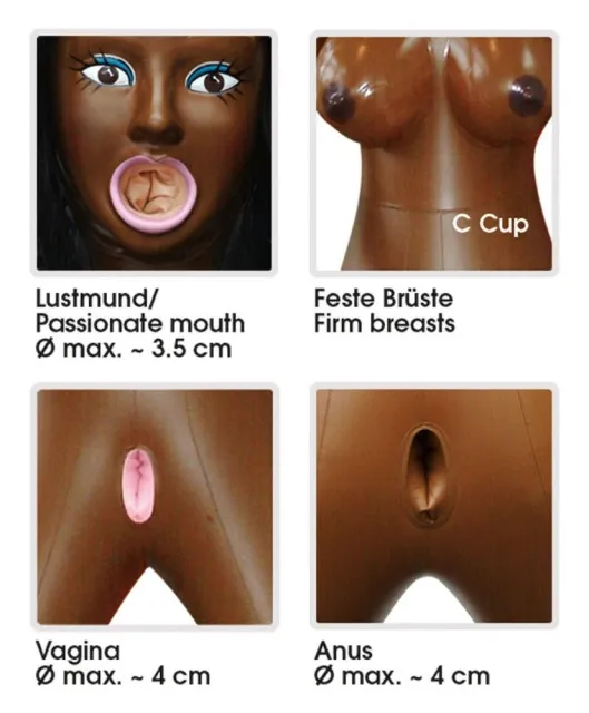 Секс лялька Tyra Lovedoll, 160 см (коричневий)