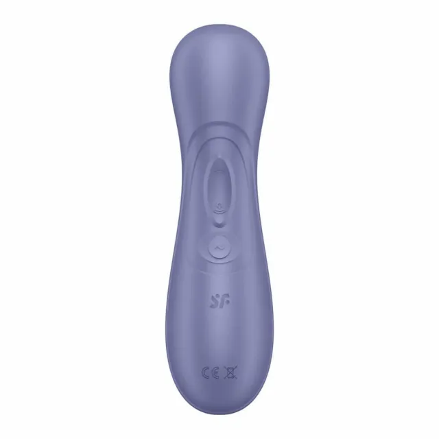 Вакуумний стимулятор клітора з вібрацією Satisfyer Pro 2 Generation 3 with Liquid Air (фіолетовий)