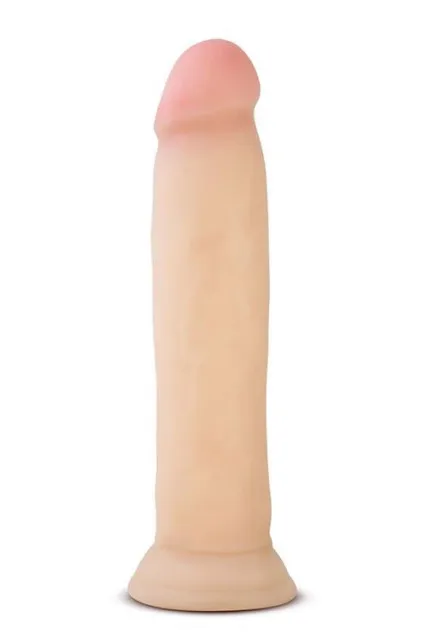 Blush Au Naturel Magnum Dong - Dildo, W kolorze cielistym, 24.1 cm