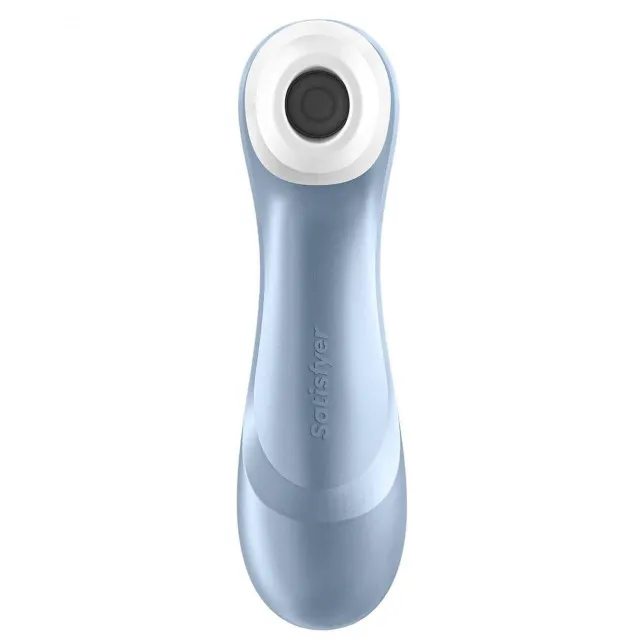 Вакуумний стимулятор клітора Satisfyer Pro 2, 16 см (блакитний)