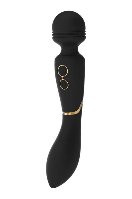 Вібромасажер Dream Toys Céline Elite, 22,4 см (чорний)