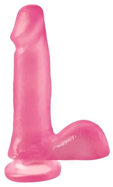 Фаллоимитатор Basix Rubber Works Dong Suction Cup, 15.2 см (розовый)