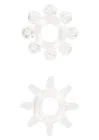 Набор эрекционных колец Power Stretchy Rings, 2 шт (прозрачный)