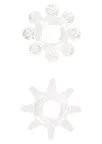 Набор эрекционных колец Power Stretchy Rings, 2 шт (прозрачный)