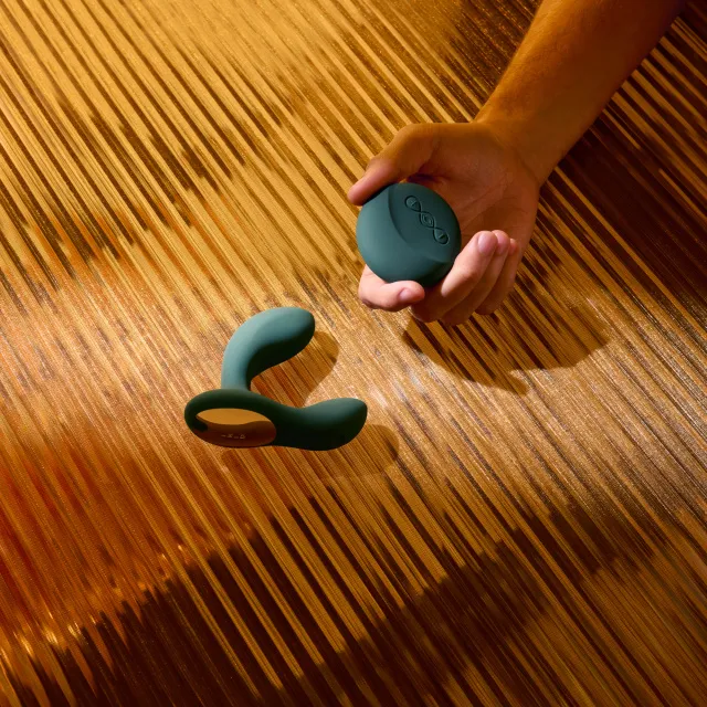Lelo Hugo 2 Remote - Stymulator prostaty, Zielony, 10, 7 cm