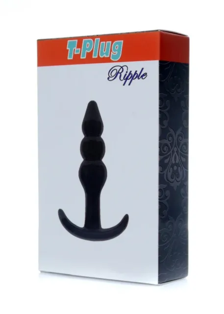Boys of Toys Ripple - Korek analny B -, Czarny, 9.5 cm