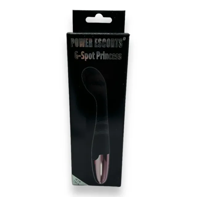 Power Escorts G Spot Princess - Wibrator, Czarny, 18 cm