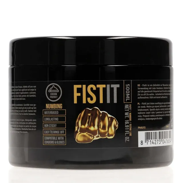 Лубрикант на водній основі Fist It Numbing, 500 мл
