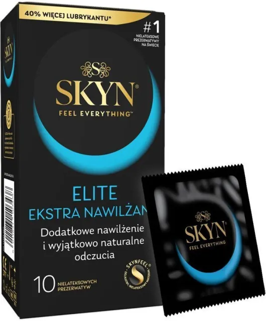 Презервативы Unimil Skyn Elite Extra Nawilżenie, 10 шт