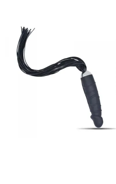 Toyz4lovers Real Anal Whip Small - Korek analny, Czarny, 15.5 cm