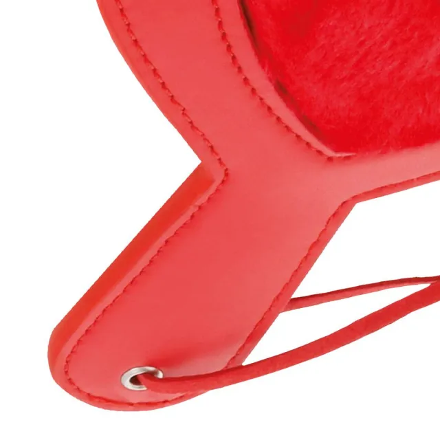 Плеть Darkness Fetish Red Paddle Love, 34 см (красная)