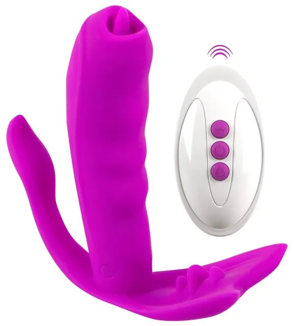 Вибратор Javida Licking Panty Vibe, 11 см (розовый)
