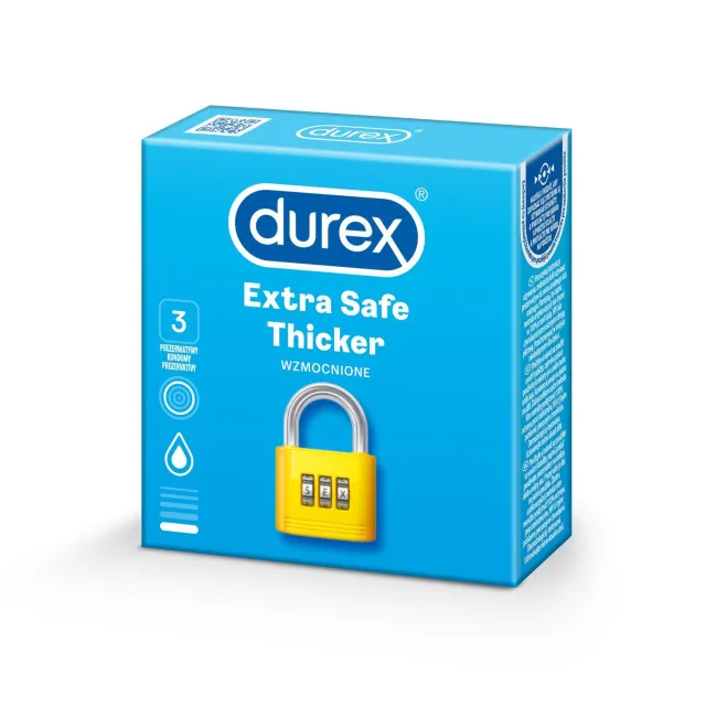 Презервативы Durex Extra Safe, 3 шт