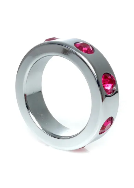 Эрекционное кольцо B - Series HeavyFun Metal Cock Ring, 5 см (серебристый)