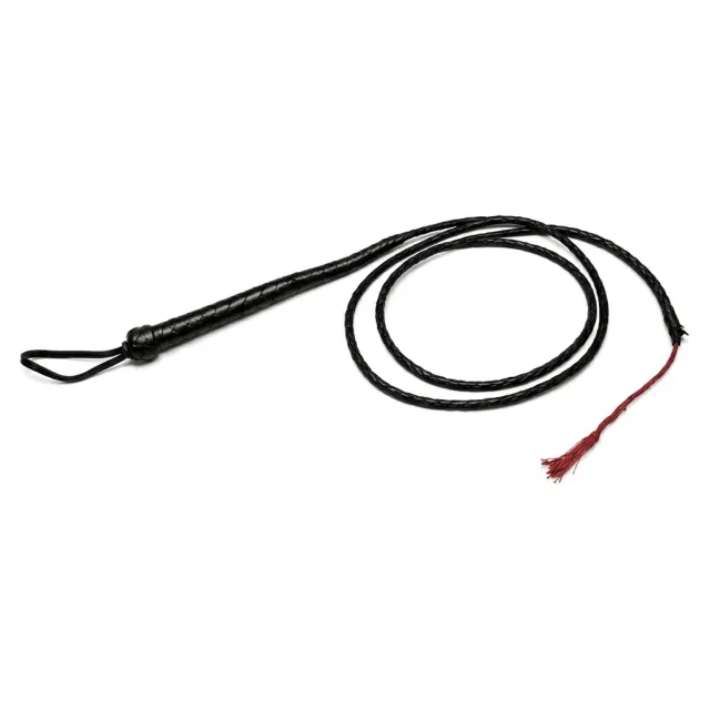 Хлыст Power Escorts Kinky Fetish Mega Whip, 225 см (черный)