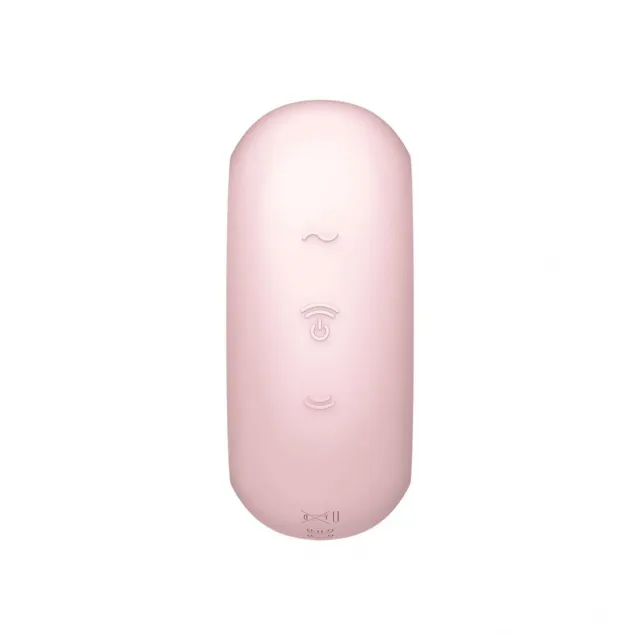 Вакуумний стимулятор клітора з вібрацією Satisfyer Pro To Go 3 (рожевий)