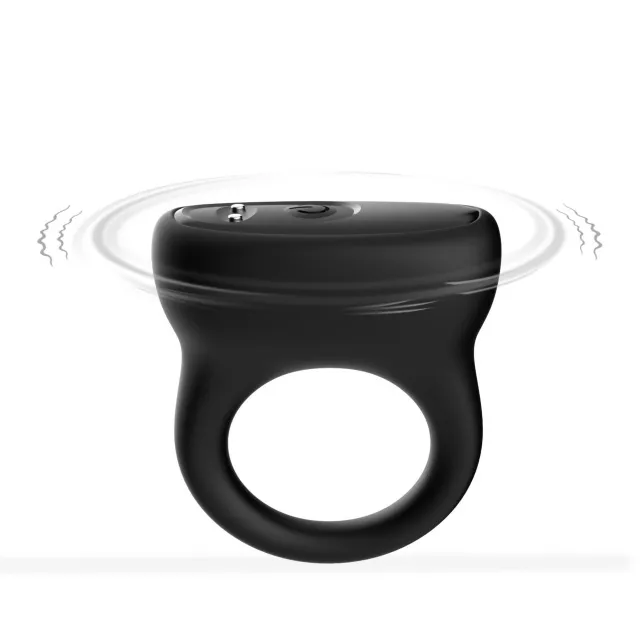 Виброкольцо B - Series Joy Oring Black, 6 см (черный)
