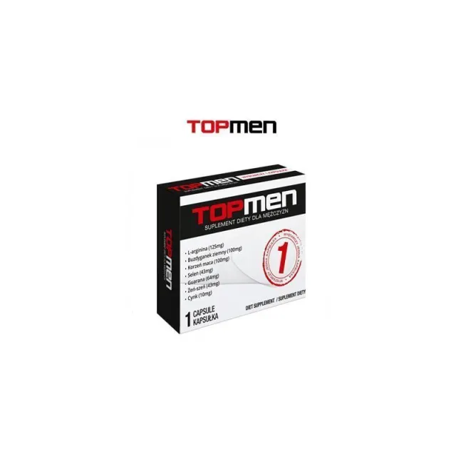 Таблетки для ерекції Sexual Health Series TopMen, 1 шт