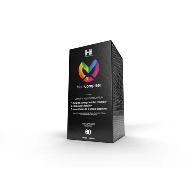 Таблетки для увеличения пениса Eromed Man Complete, 60 капсул