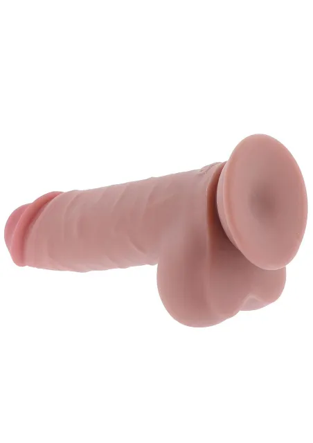 Фаллоимитатор Deluxe Dual Density Thick, 23 см (телесный)